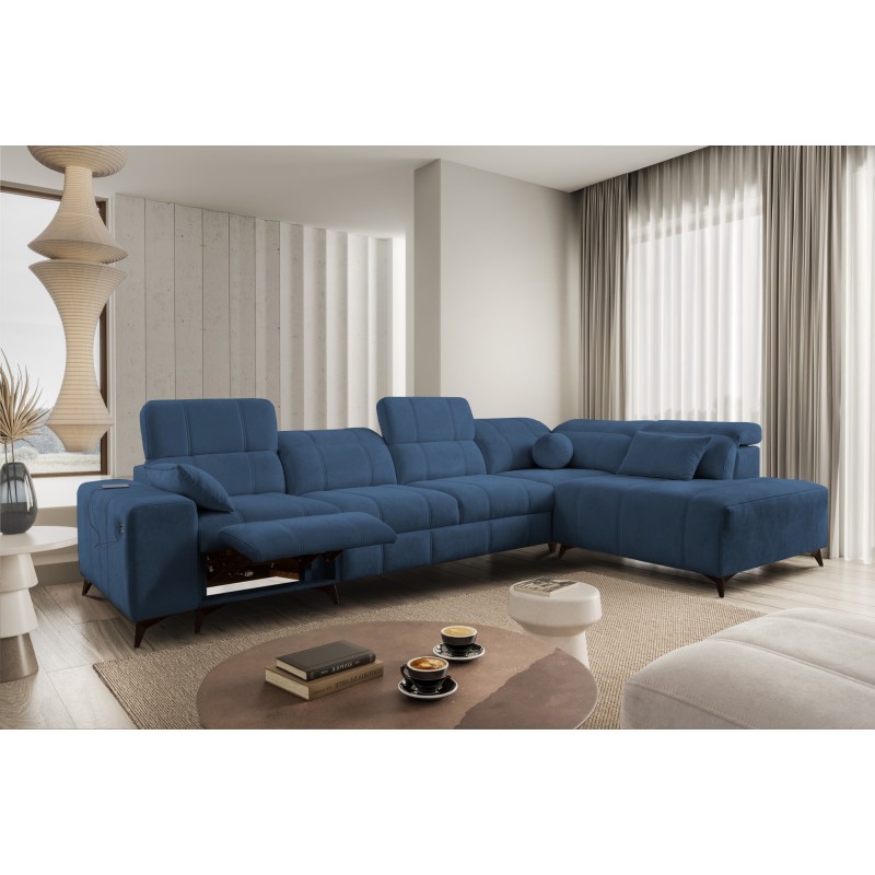Ballagio XI Mix corner sofa with sleeping and relaxation function – Elegance and functionality in one