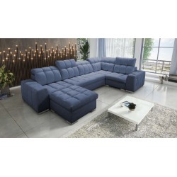 bMeta Title:/b Narożnik w kształcie U Prisma IV z funkcją spania | Velvet | Pet friendly, Terra 76