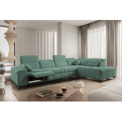 Ballagio XI Mix corner sofa with sleeping and relaxation function – Elegance and functionality in one