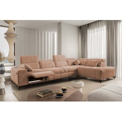Ballagio XI Mix corner sofa with sleeping and relaxation function – Elegance and functionality in one