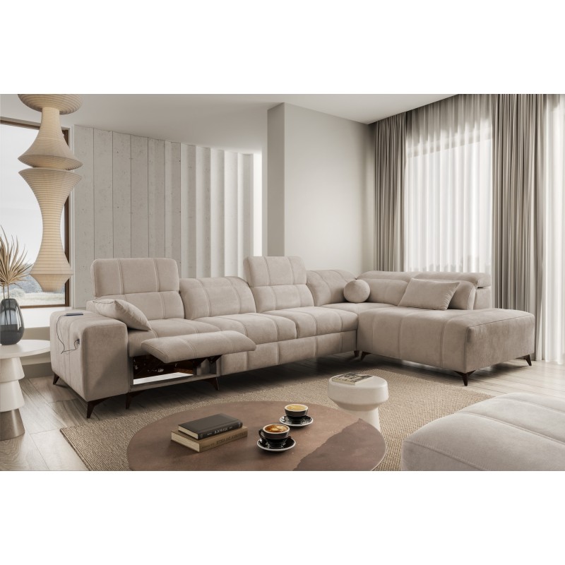 Ecksofa Ballagio XI Mix mit Schlaffunktion und Relaxfunktion – Eleganz und Funktionalität in einem