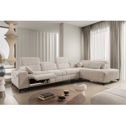 Ballagio XI Mix corner sofa with sleeping and relaxation function – Elegance and functionality in one
