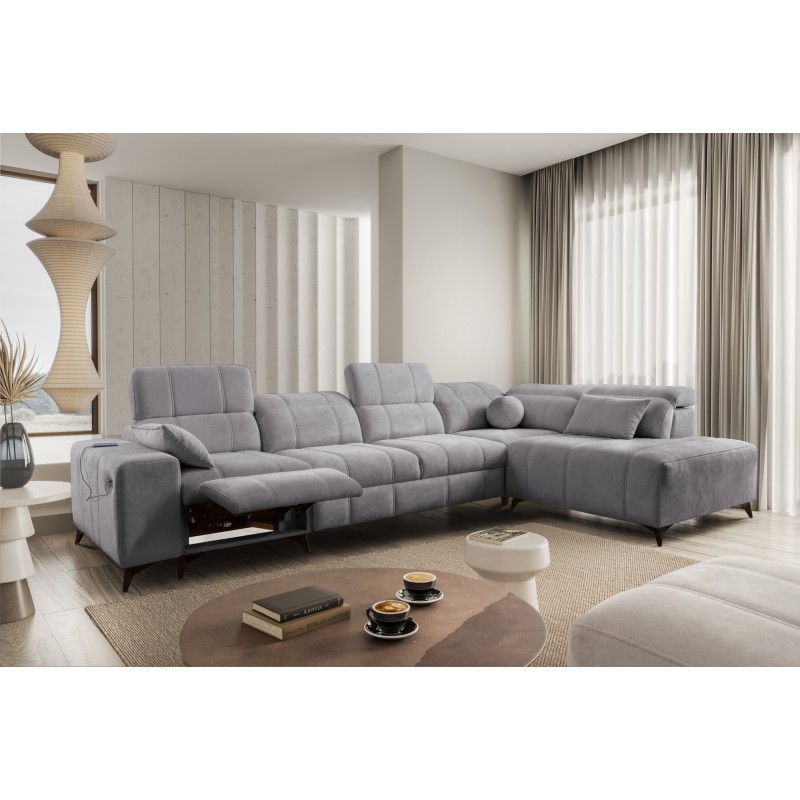 Ballagio XI Mix corner sofa with sleeping and relaxation function – Elegance and functionality in one