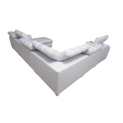 U-förmiges Ecksofa Prisma VIII mit Schlaffunktion und Anschluss