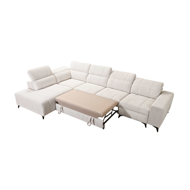 Ballagio XI Mix corner sofa with sleeping and relaxation function – Elegance and functionality in one