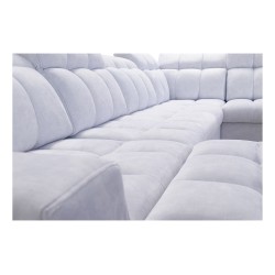 U-shaped corner sofa Prisma VIII with a sleeping function and port