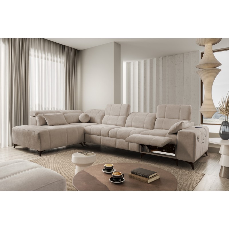 Esquina Ballagio XI Mix con función de dormir y relax – Elegancia y funcionalidad en uno.
