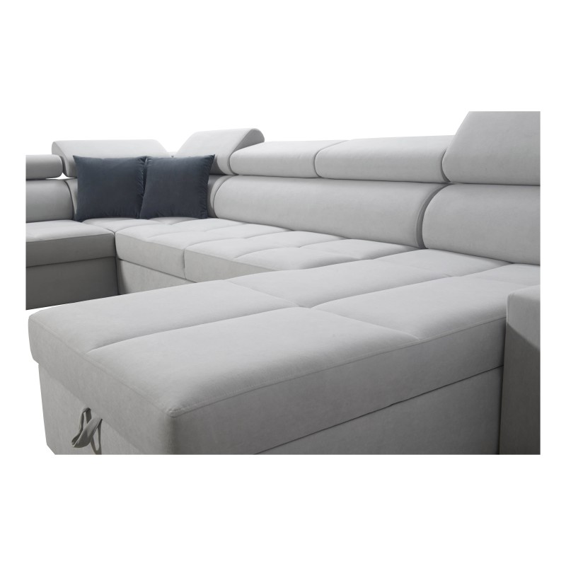 Ecksofa in U-Form Orbix IV Mini mit Schlaffunktion - unvergleichliche Kombination aus Stil und Komfort