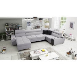 Orbix IV Mini U-shaped sectional with a sleeping function - an unparalleled combination of style and comfort