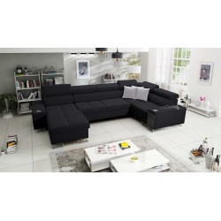 Orbix IV Mini U-shaped sectional with a sleeping function - an unparalleled combination of style and comfort