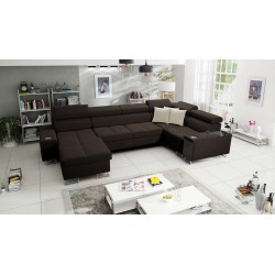 Orbix IV Mini U-shaped sectional with a sleeping function - an unparalleled combination of style and comfort