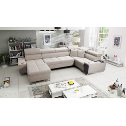 Orbix IV Mini U-shaped sectional with a sleeping function - an unparalleled combination of style and comfort