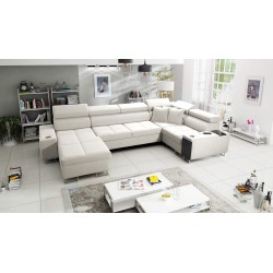 Orbix IV Mini U-shaped sectional with a sleeping function - an unparalleled combination of style and comfort