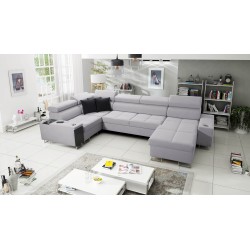 Esquina U Orbix IV Maxi con función de dormir - Tejido, Sawana 84