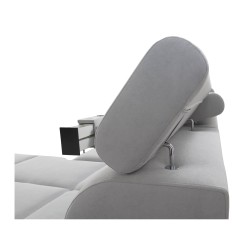 U-Ecksofa Orbix IV Maxi mit Schlaffunktion - Geflecht, Sawana 96