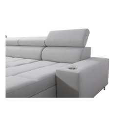 Orbix IV Maxi U-shaped Corner Sofa with Sleeping Function - Velvet, Ultario Velvet 2960