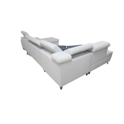 Sofá esquinero en forma de U Orbix V con función de cama | Muebles con Plecionka, Sawana 61 Sawana 84