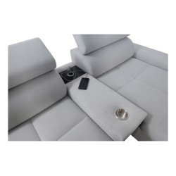 Кутовий диван у формі U Orbix V з функцією сну | Меблі з Velvet, Ultario Velvet 2979 Sawana 84