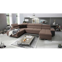 Ecksofa in U-Form Orbix VI – luxuriöser Komfort und moderne Lösungen