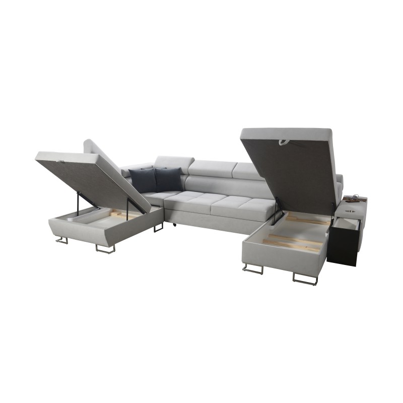 Orbix VI U-shaped sectional sofa – luxurious comfort and modern solutions