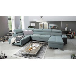 Ecksofa in U-Form Orbix VI – luxuriöser Komfort und moderne Lösungen