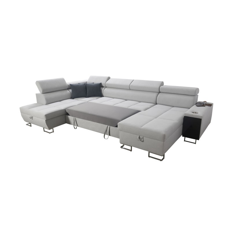 Ecksofa in U-Form Orbix VI – luxuriöser Komfort und moderne Lösungen