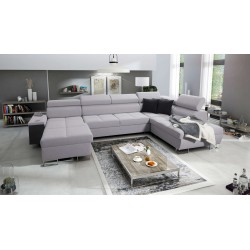 Ecksofa in U-Form Orbix VI – luxuriöser Komfort und moderne Lösungen