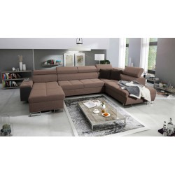 Ecksofa in U-Form Orbix VI – luxuriöser Komfort und moderne Lösungen