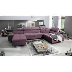 Ecksofa in U-Form Orbix VI – luxuriöser Komfort und moderne Lösungen