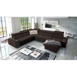 Sofá esquinero Orbix VIII con función de cama: tu lugar para relajarte y descansar.