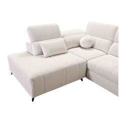 Ecksofa Ballagio XI mit Schlaffunktion in Webstoff, Spring 1110 – Komfort und Stil in einem