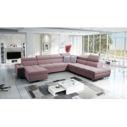 U-shaped Orbix X sectional sofa with a sleeping function and USB port | Wicker, Sawana 61 | Living Room Furniture