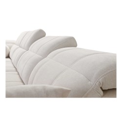 El sofá esquinero Ballagio XI con función de cama en tela Plecionka, Spring 1104: comodidad y estilo en uno.