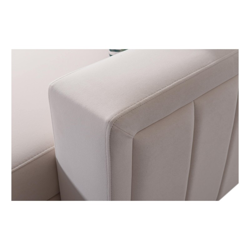 U-förmiges Ecksofa Arco V Mini mit Schlaffunktion, verstellbar