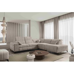 Luxus-Ecksofa Ballagio IX mit Schlaffunktion Plecionka, Spring 1110