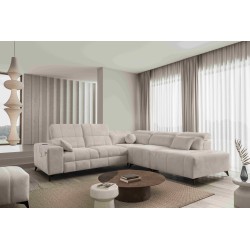Luxus-Ecksofa Ballagio IX mit Schlaffunktion Plecionka, Spring 1108