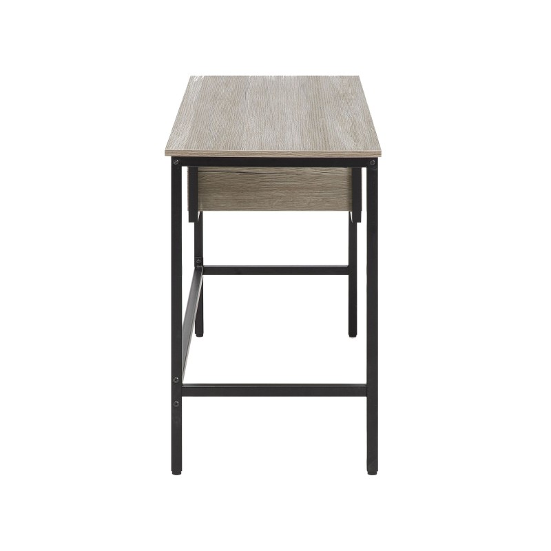 Biurko z szufladami 120 x 48 cm jasne drewno GRANT