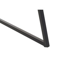 Biurko 90 x 60 cm jasne drewno z białym ANAH