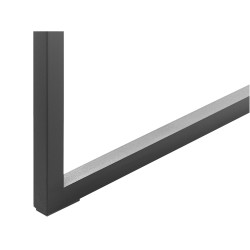 Biurko z półką 120 x 59 cm jasne drewno z czarnym GORUS