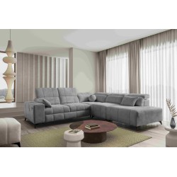 Luxus-Ecksofa Ballagio IX mit Schlaffunktion Plecionka, Spring 1102