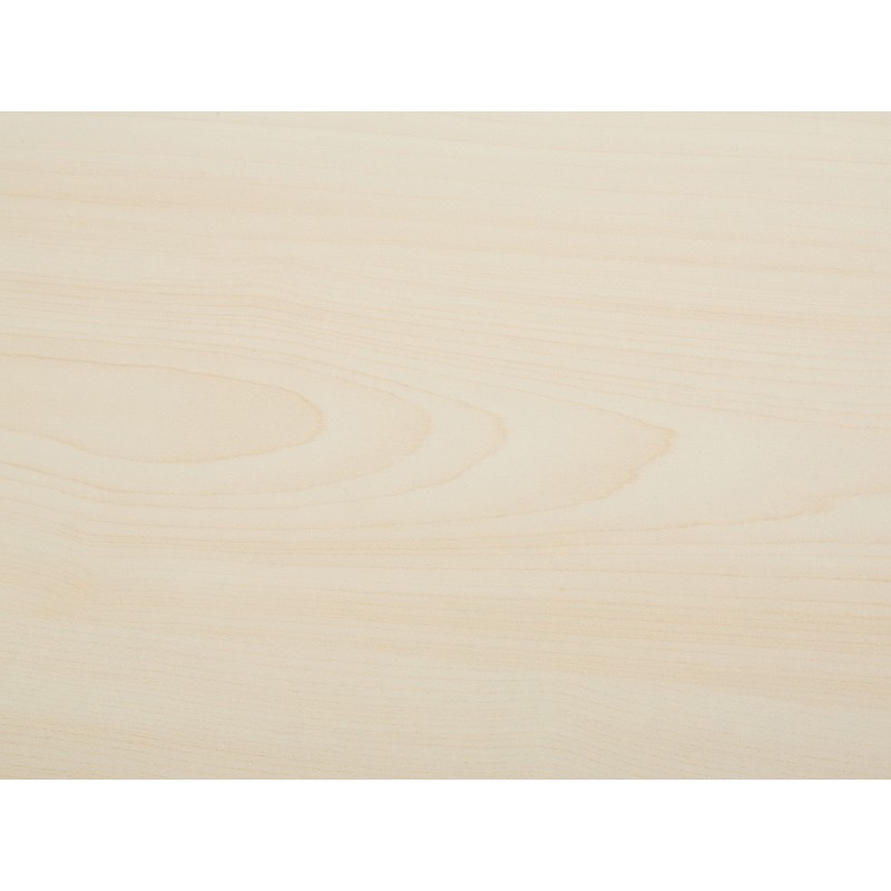 Biurko składane z kółkami 120 x 60 cm jasne drewno z czarnym BENDI