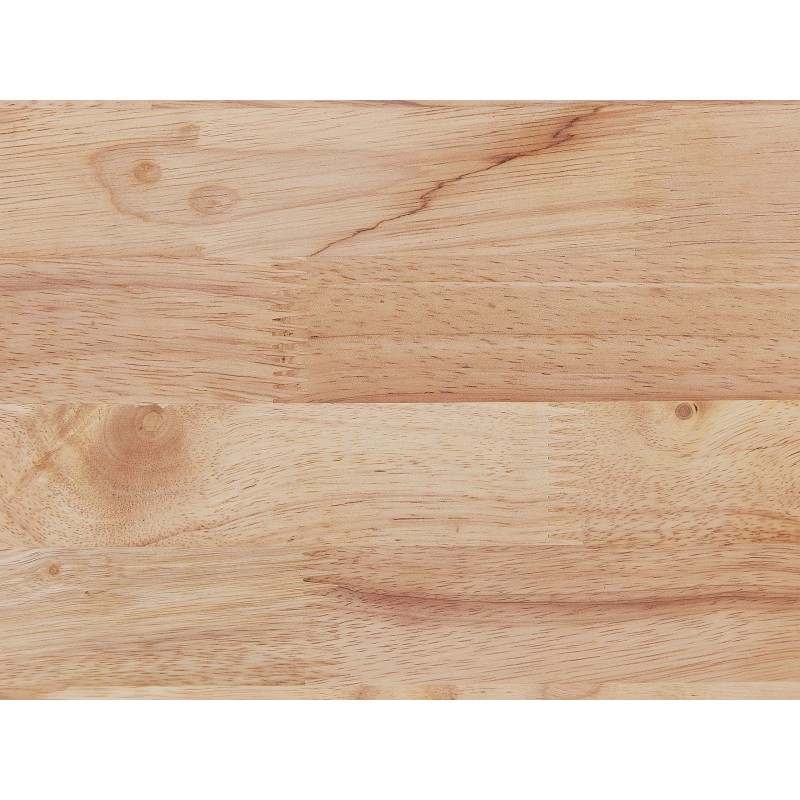 Rozkładane biurko z regałem 120 x 45 cm jasne drewno i biały CHANDLER