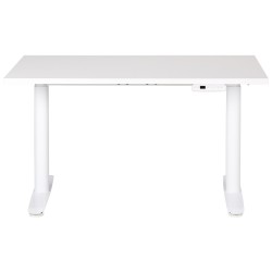 Biurko regulowane elektrycznie 120 x 72 cm białe DESTINAS