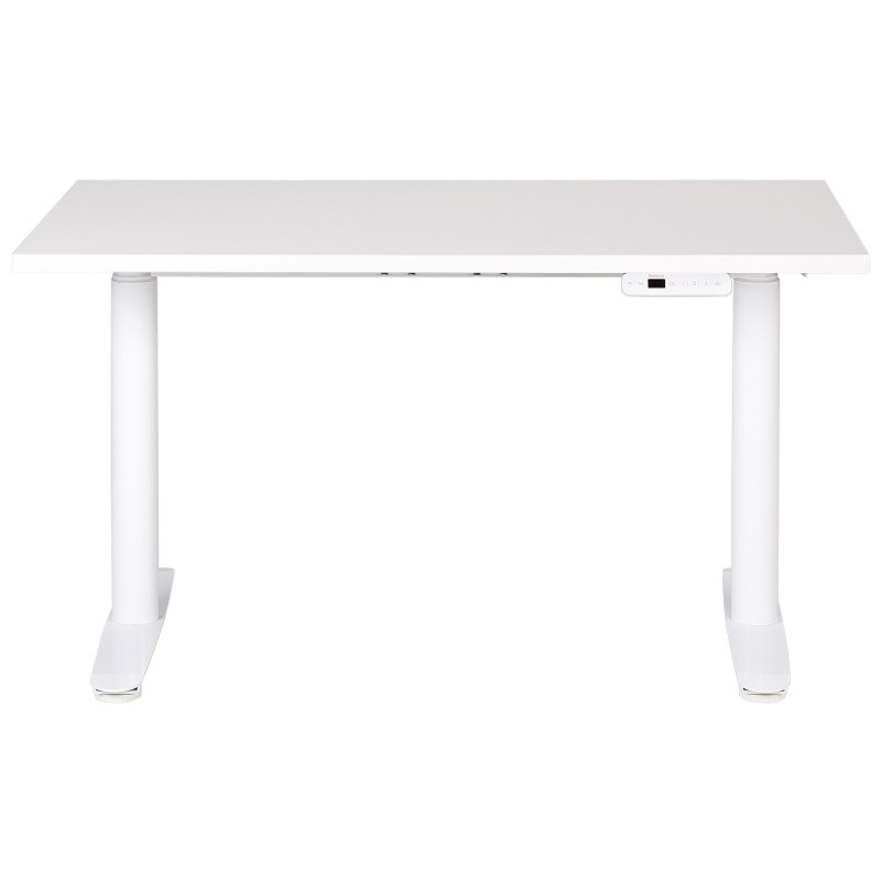 Biurko regulowane elektrycznie 120 x 72 cm białe DESTINAS