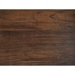 Biurko z półkami 120 x 60 cm ciemne drewno z białym DESE