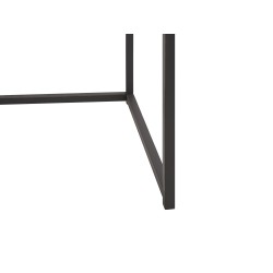 Biurko 120 x 55 cm ciemne drewno PEMBRO