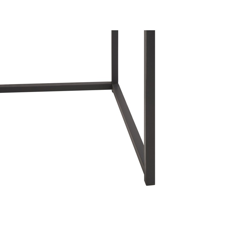 Biurko 120 x 55 cm ciemne drewno PEMBRO