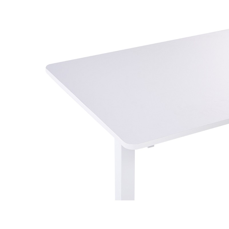 Biurko regulowane elektrycznie 120 x 60 cm białe GRIFTON