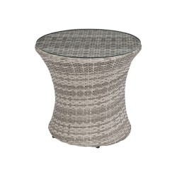 Zestaw mebli balkonowych z poduszkami CAPRI Technorattan Szary