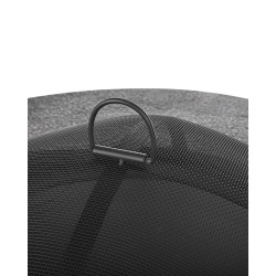 Palenisko ogrodowe z grillem TAMBORA Beton Szary